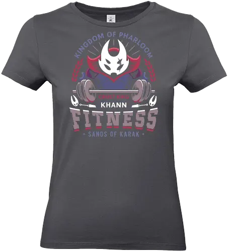 Pharloom Fitness Emblem - Bug Knight, silksong, hallownest, the knight, hollow, hornet, indie game, shade, gamer, gaming, video game, fitness, pale king, grub, sherma - Standard T-Shirt (Frauen)