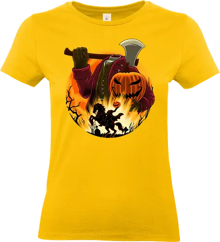 Galloping Hessian - Headless, Horseman, Galloping, Hessian, Horse - Standard T-Shirt (Frauen)