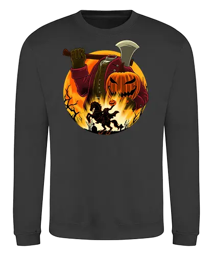 Galloping Hessian - Headless, Horseman, Galloping, Hessian, Horse - Sweatshirt