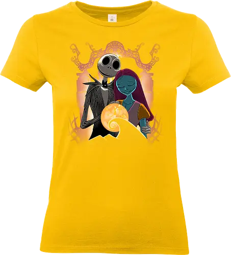 Pumpkin Patch Lovers - Jack, Sally, Nightmare, Jack Skellington - Standard T-Shirt (Frauen)