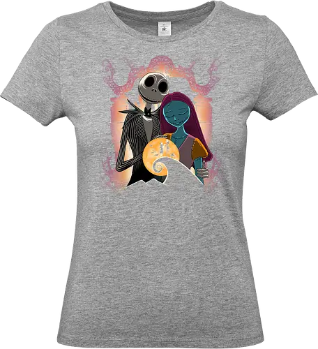 Pumpkin Patch Lovers - Jack, Sally, Nightmare, Jack Skellington - Standard T-Shirt (Frauen)