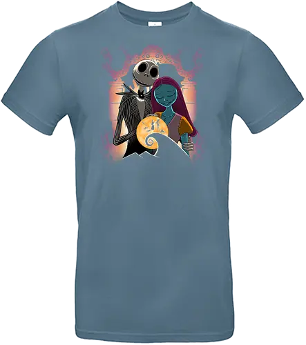 Pumpkin Patch Lovers - Jack, Sally, Nightmare, Jack Skellington - Standard T-Shirt
