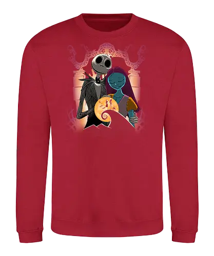 Pumpkin Patch Lovers - Jack, Sally, Nightmare, Jack Skellington - Sweatshirt