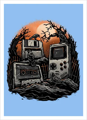 Retro Graveyard