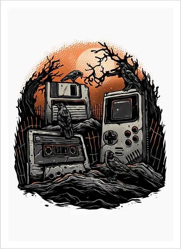 Retro Graveyard