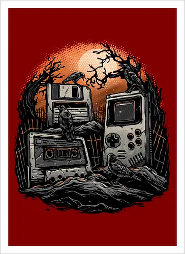 Retro Graveyard