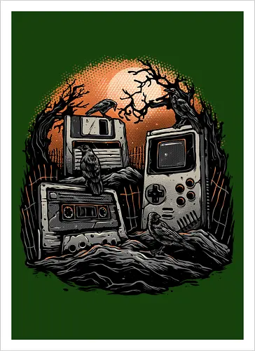 Retro Graveyard