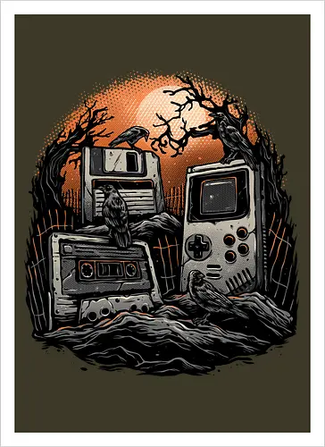 Retro Graveyard