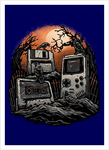 Retro Graveyard