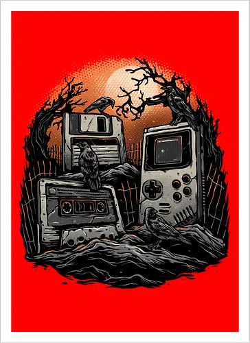 Retro Graveyard