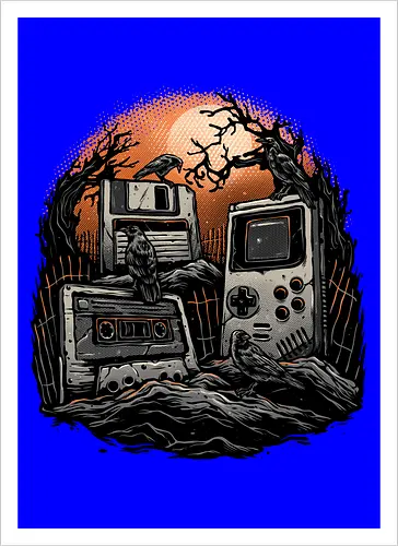 Retro Graveyard