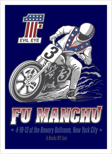 Fu Manchu - Bowery Ballroom NYC 2013 - A Rocks Off Jam