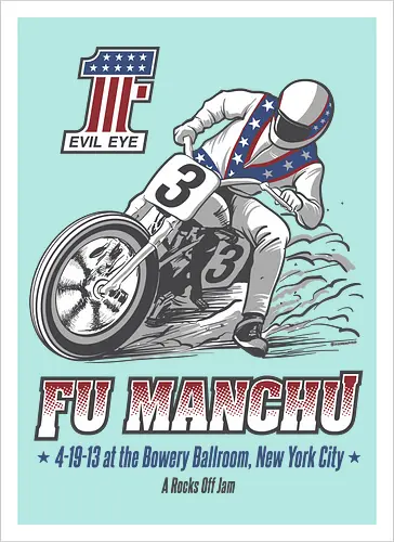 Fu Manchu - Bowery Ballroom NYC 2013 - A Rocks Off Jam