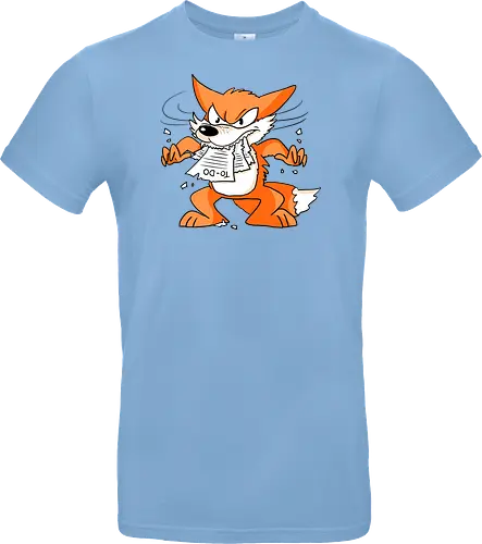 Rage Fox - Fuchs, Rage, To-Do-Liste, Wut - Standard T-Shirt