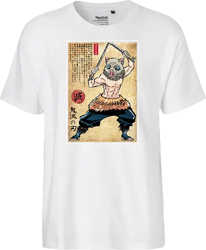 Beast breathing woodblock