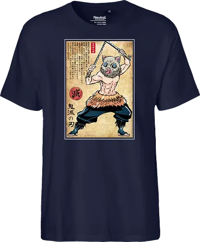 Beast breathing woodblock