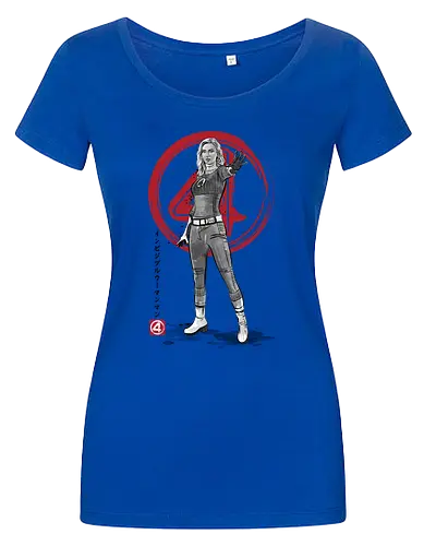 Invisible woman sumi e