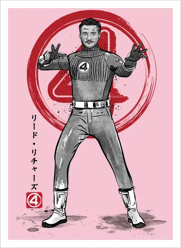 Mister fantastic sumi e