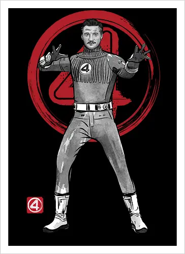 Mister fantastic sumi e