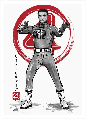 Mister fantastic sumi e