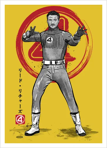Mister fantastic sumi e