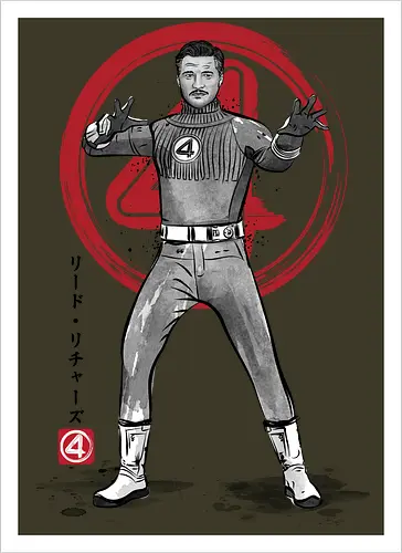 Mister fantastic sumi e