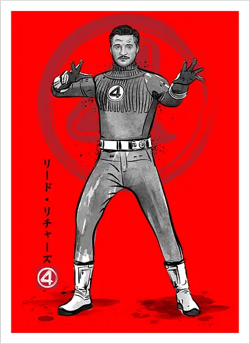 Mister fantastic sumi e