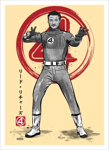 Mister fantastic sumi e