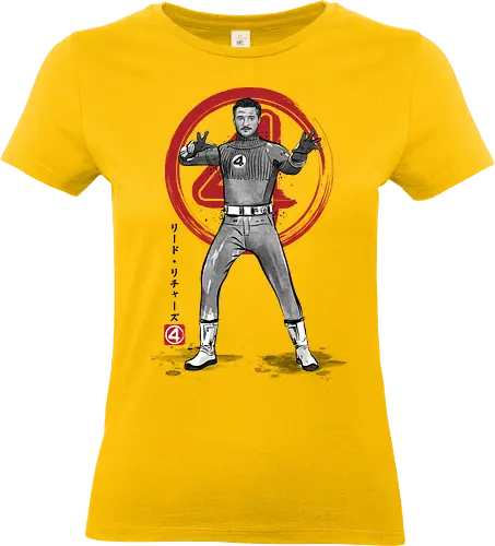 Mister fantastic sumi e - super heroes, comics, action movies, fantastics, four, japanese art, japan, sumi e - Standard T-Shirt (Frauen)