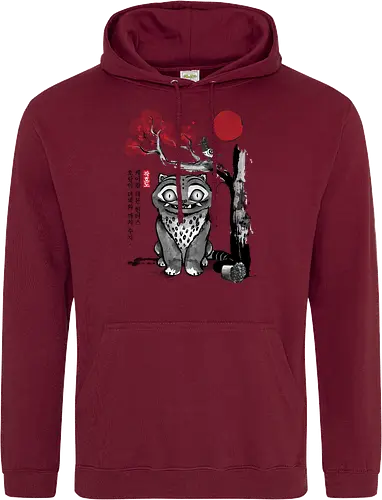 The tiger and the magpie sumi e