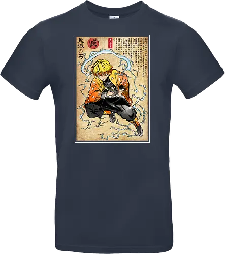 Thunder breathing woodblock