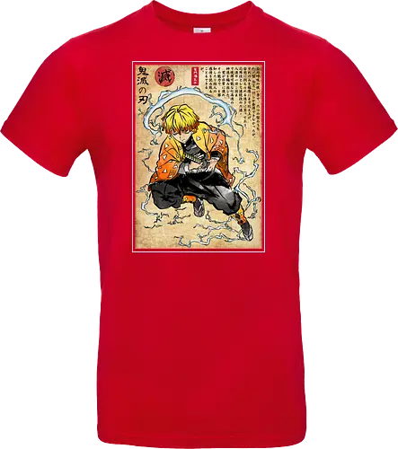 Thunder breathing woodblock
