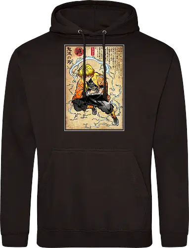 Thunder breathing woodblock