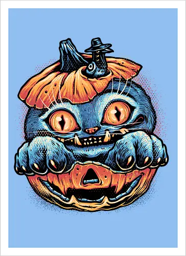Blue Tiger Pumpkin