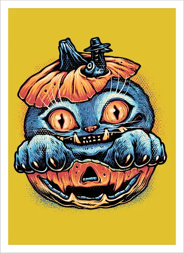 Blue Tiger Pumpkin
