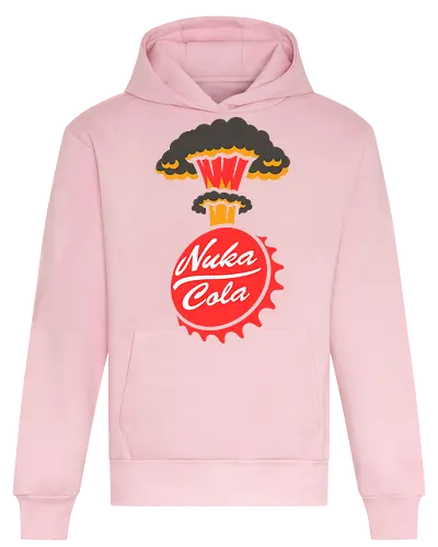 Nuka-Cola Fallout - Nuka-Cola, Fallout, video game, nuclear, apocalypse  gaming, retro-futuristic, mushroom cloud, bottle cap, wasteland  Bethesda, vault dweller, pip-boy, fan art, pop culture  geek, nerd, gamer, sci-fi, war never changes - Heavyweight Hoodie