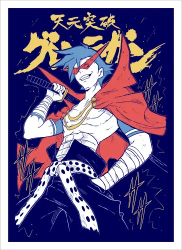Kamina - Tengen Toppa Gurren Lagann