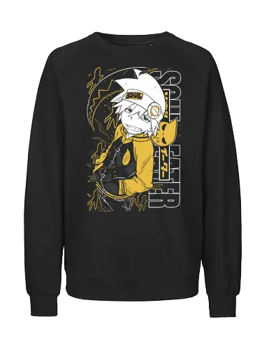 Soul Eater Evans - Soul Eater - Kawaii, Anime, Manga, Tokyo, Angry, Japanese Art, Aesthetic, Manga Style, Zylixzen, Aggressive, Gamer, Otaku, Gift, Cool - Fairtrade Sweatshirt