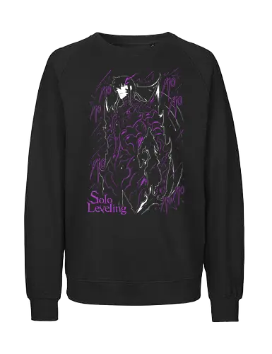Sung Jinwoo - Solo Leveling - Kawaii, Anime, Manga, Tokyo, Angry, Japanese Art, Aesthetic, Manga Style, Zylixzen, Aggressive, Gamer, Otaku, Gift, Cool - Fairtrade Sweatshirt
