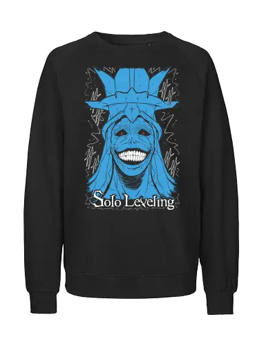 Smiley Statut - Solo Leveling  - Kawaii, Anime, Manga, Tokyo, Angry, Japanese Art, Aesthetic, Manga Style, Zylixzen, Aggressive, Gamer, Otaku, Gift, Cool - Fairtrade Sweatshirt