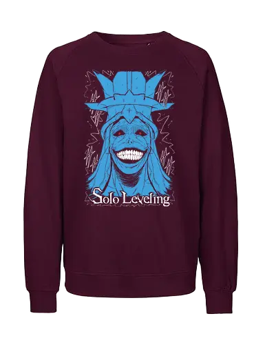 Smiley Statut - Solo Leveling  - Kawaii, Anime, Manga, Tokyo, Angry, Japanese Art, Aesthetic, Manga Style, Zylixzen, Aggressive, Gamer, Otaku, Gift, Cool - Fairtrade Sweatshirt