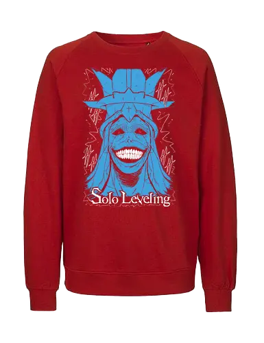 Smiley Statut - Solo Leveling  - Kawaii, Anime, Manga, Tokyo, Angry, Japanese Art, Aesthetic, Manga Style, Zylixzen, Aggressive, Gamer, Otaku, Gift, Cool - Fairtrade Sweatshirt