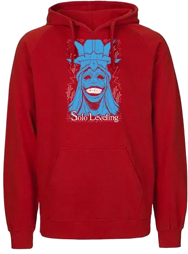 Smiley Statut - Solo Leveling  - Kawaii, Anime, Manga, Tokyo, Angry, Japanese Art, Aesthetic, Manga Style, Zylixzen, Aggressive, Gamer, Otaku, Gift, Cool - Fairtrade Hoodie
