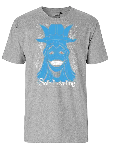 Smiley Statut - Solo Leveling  - Kawaii, Anime, Manga, Tokyo, Angry, Japanese Art, Aesthetic, Manga Style, Zylixzen, Aggressive, Gamer, Otaku, Gift, Cool - Fairtrade T-Shirt