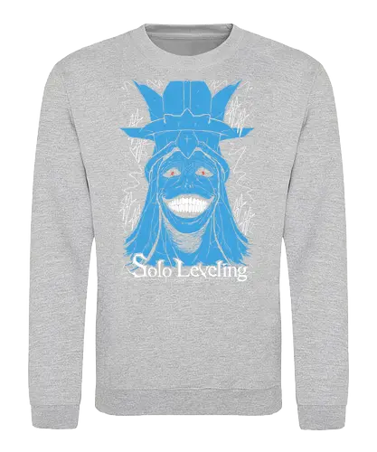 Smiley Statut - Solo Leveling  - Kawaii, Anime, Manga, Tokyo, Angry, Japanese Art, Aesthetic, Manga Style, Zylixzen, Aggressive, Gamer, Otaku, Gift, Cool - Sweatshirt