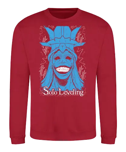 Smiley Statut - Solo Leveling  - Kawaii, Anime, Manga, Tokyo, Angry, Japanese Art, Aesthetic, Manga Style, Zylixzen, Aggressive, Gamer, Otaku, Gift, Cool - Sweatshirt