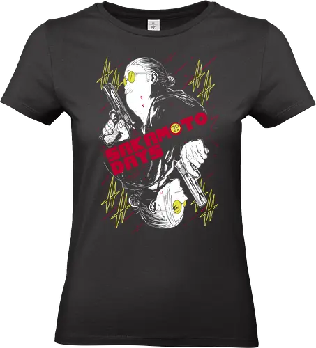 Taro Sakamoto - Sakamoto Days - Kawaii, Anime, Manga, Tokyo, Angry, Japanese Art, Aesthetic, Manga Style, Zylixzen, Aggressive, Gamer, Otaku, Gift, Cool - Standard T-Shirt (Frauen)