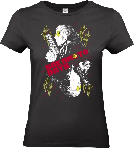 Taro Sakamoto - Sakamoto Days - Kawaii, Anime, Manga, Tokyo, Angry, Japanese Art, Aesthetic, Manga Style, Zylixzen, Aggressive, Gamer, Otaku, Gift, Cool - Standard T-Shirt (Frauen)