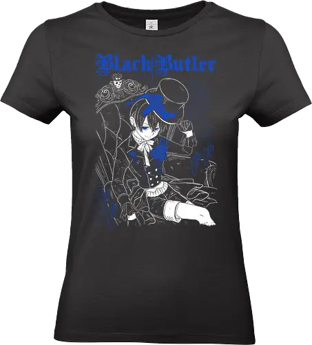 Ciel Phantomhive - Black Butler - Kawaii, Anime, Manga, Tokyo, Angry, Japanese Art, Aesthetic, Manga Style, Zylixzen, Aggressive, Gamer, Otaku, Gift, Cool - Standard T-Shirt (Frauen)