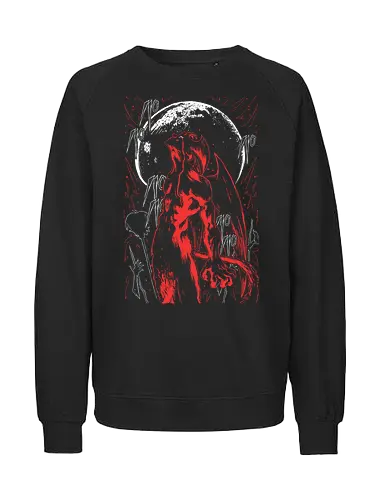 Amon - Devilman Crybaby - Kawaii, Anime, Manga, Tokyo, Angry, Japanese Art, Aesthetic, Manga Style, Zylixzen, Aggressive, Gamer, Otaku, Gift, Cool - Fairtrade Sweatshirt